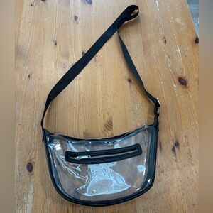 Clear concert purse